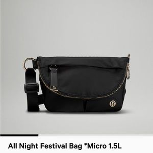 Lululemon All Night Festival Bag Micro 1.5L